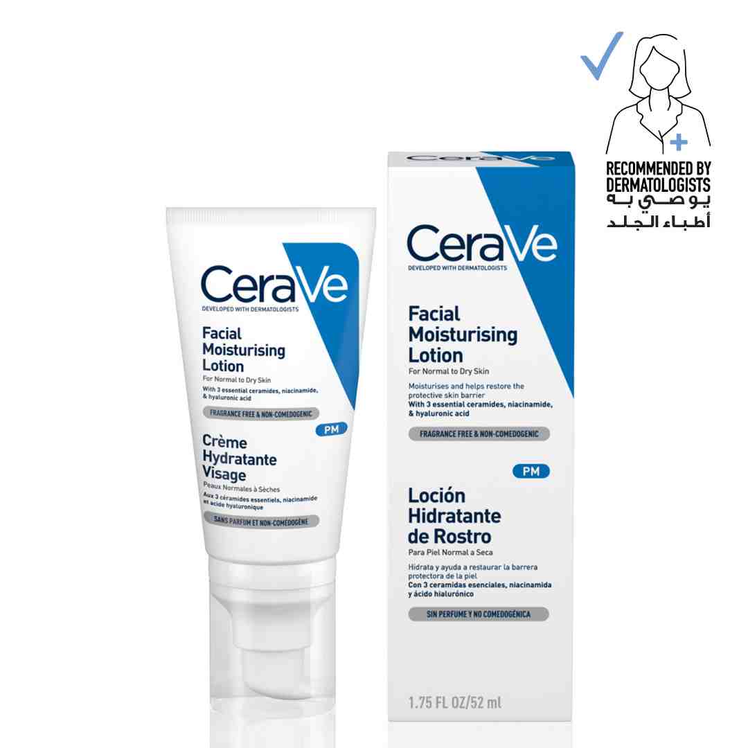 CeraVe PM Facial Moisturizing Lotion Night Cream with Hyaluronic Acid 52Ml | Face Moisturizers CeraVe PM Facial Moisturizing Lotion Night Cream with Hyaluronic Acid 52Ml | Face Moisturizers