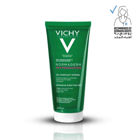 Vichy Normaderm Phytosolution Face Cleanser Gel For Oily Acne Skin With vichy-normaderm-phytosolution-face-cleanser-gel-for-oily-acne-skin-with