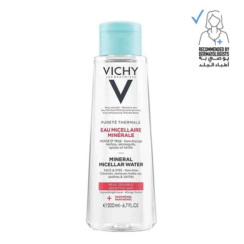 Vichy Purete Thermale Micellar Water for Sensitive Skin with Vitamin B5 200ml