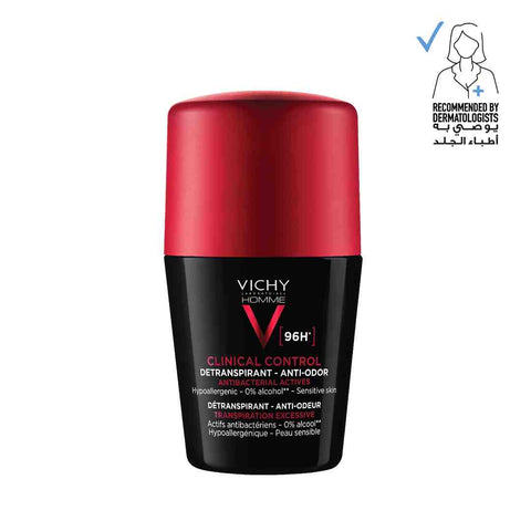 Vichy 96 Hour Clinical Control Deodorant for Men 50ml