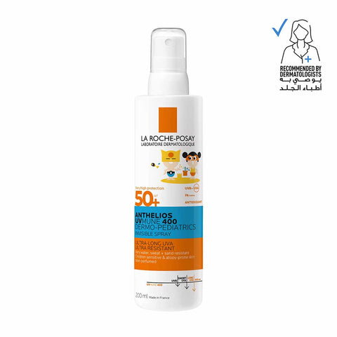 LA ROCHE-POSAY ANTHELIOS UVMUNE400 DERMO-PEDIATRICS INVISIBLE SPRAY SPF50+ 200ML