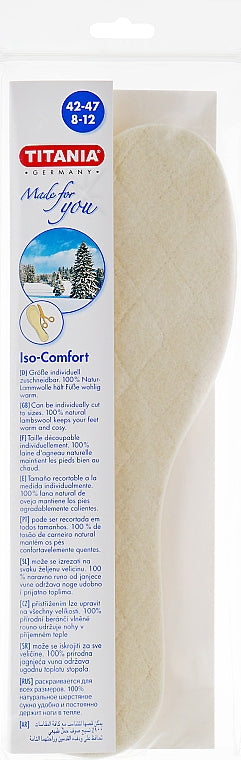 Buy Titania Iso Comfort 41 Insoles 1 Pai Online - Kulud Pharmacy