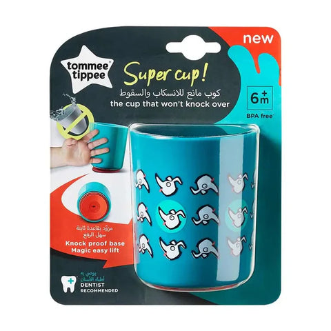 Tommee Tippee No Knock Cup, Small, (12 Months+) - Blue