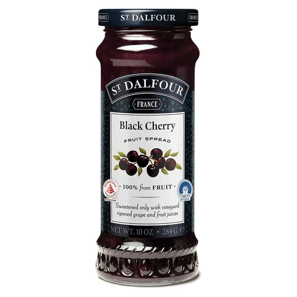 St Dalfour Black Cherry 284Gm | Spreads, Jams, Honey St Dalfour Black Cherry 284Gm | Spreads, Jams, Honey