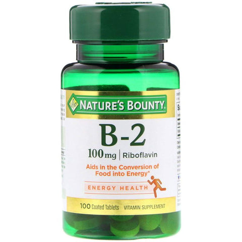 Buy Nature'S Bounty B-2 100Mg Tab 100'S 100TAB Online - Kulud Pharmacy