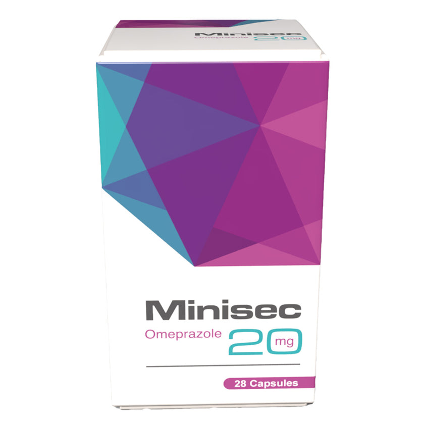 Minisec Hard Capsule 20 Mg 28 PC | Kulud Pharmacy