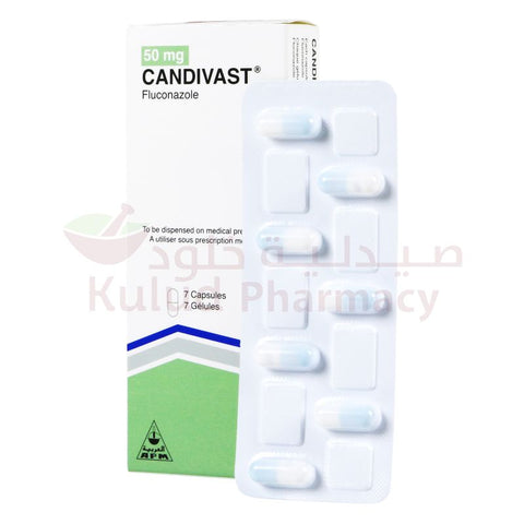 Buy Candivast Hard Capsule 50 Mg 7 PC Online - Kulud Pharmacy