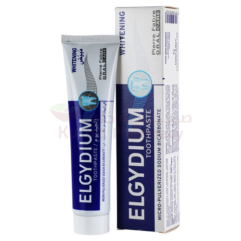 Buy Elgydium Bicarbonate White Toothpaste 75 ML Online - Kulud Pharmacy