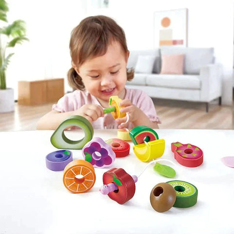 Hape - Caterpillar Fruit Feast Set