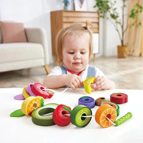 Hape - Caterpillar Fruit Feast Set