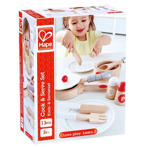 Hape - Cook & Serve Set