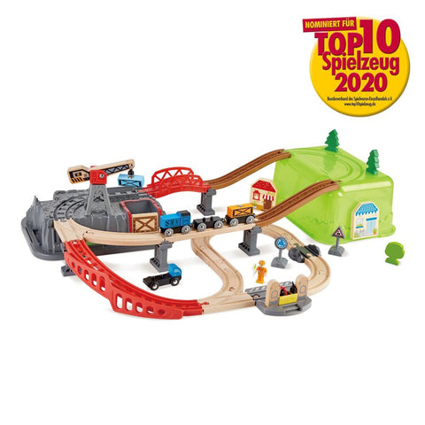 Hape - Countryside Train Bucket Set