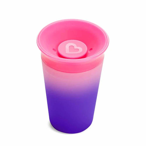 Munchkin - Miracle 360 Color Changing Cup 9Oz (Pink)