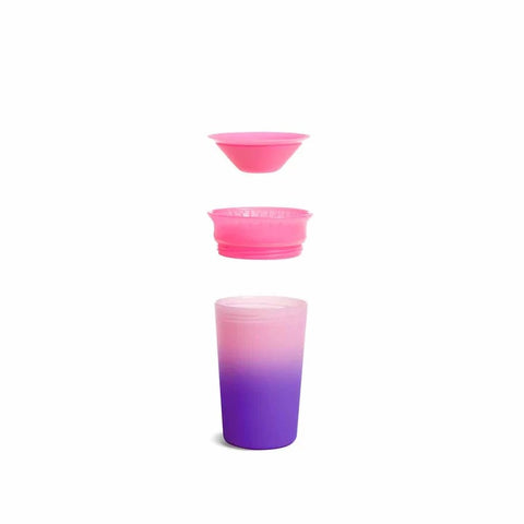 Munchkin - Miracle 360 Color Changing Cup 9Oz (Pink)