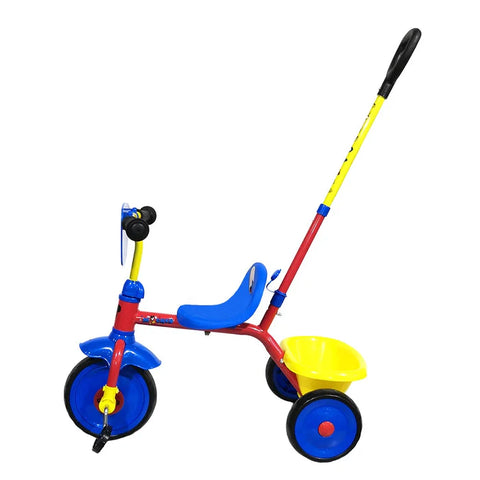 Mickey Trike W/ Push Handle Disney Mickey