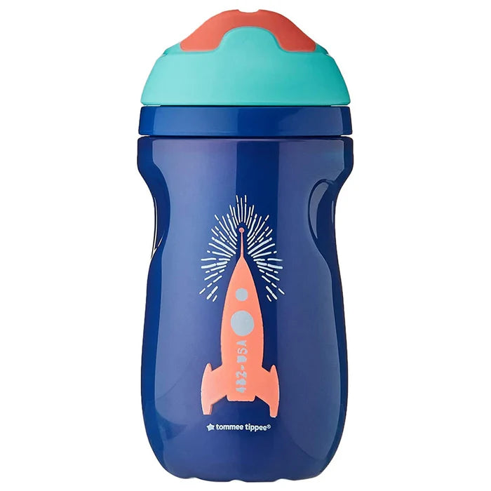 Tommee Tippee Active Drinking Tazza Termica Con Beccuccio - 260 Ml - Per Bambini 12+ Mesi