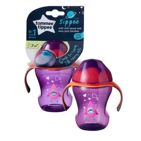 Tommee Tippee Easy Drink Cup, 230Ml (Purple)