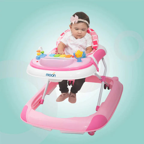 Moon Pace Baby/Child Walker With music & Toys (Pink)