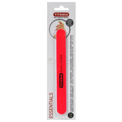 Buy Titania Neon Red Nail File 1 PC Online - Kulud Pharmacy