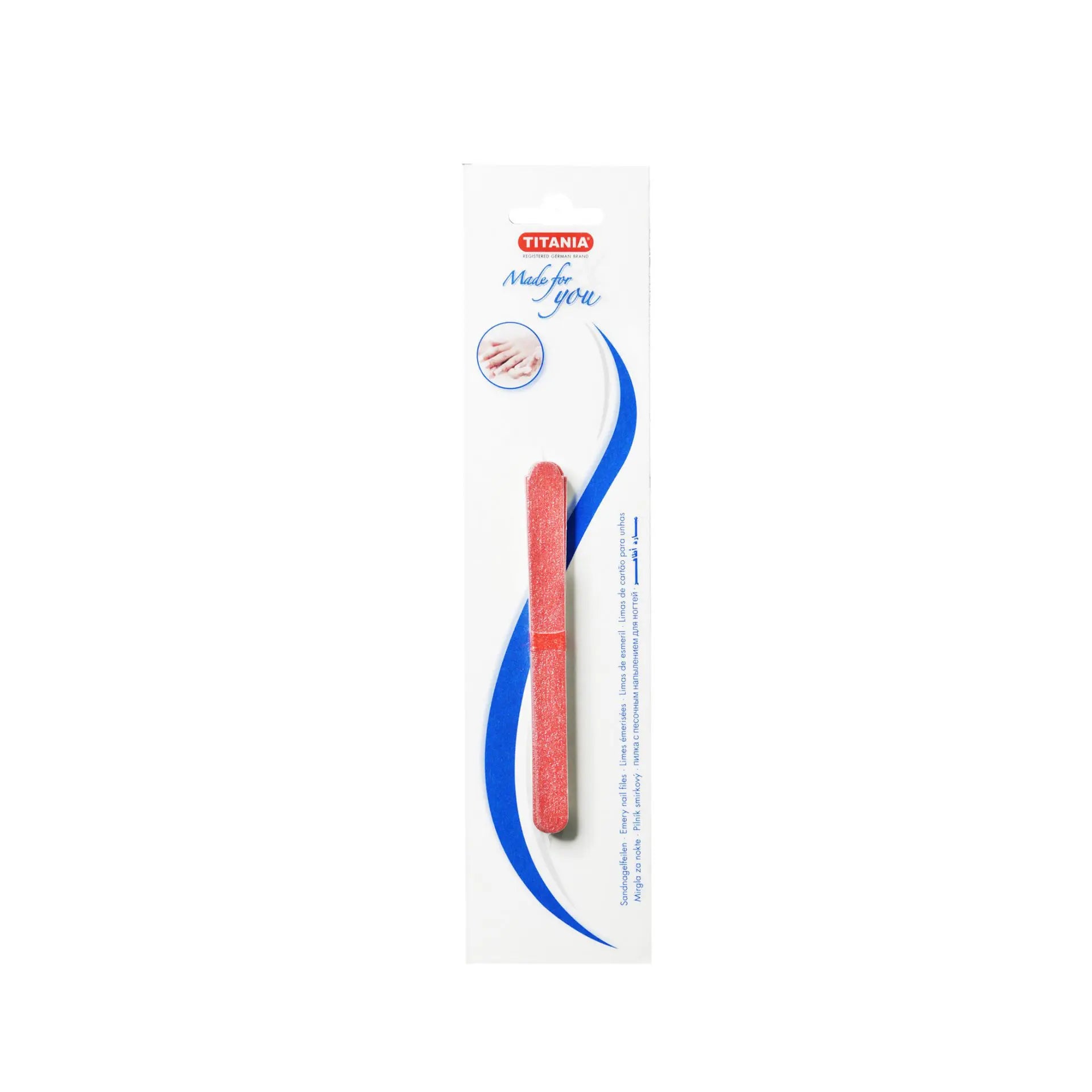 Titania Emery Nail File 1 PC | Clippers & Files Titania Emery Nail File 1 PC | Clippers & Files