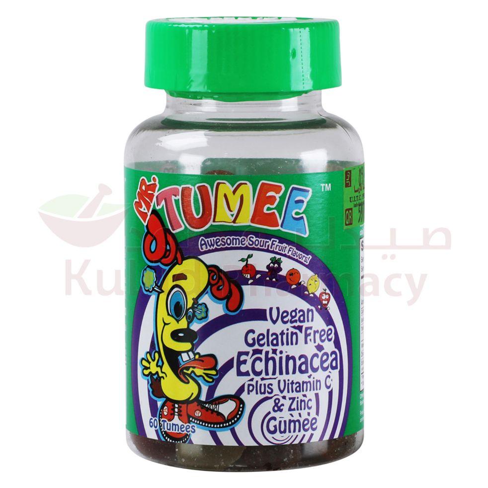 Mr Tumee Echinacea Gummy 60 PC | Kid's Health Mr Tumee Echinacea Gummy 60 PC | Kid's Health