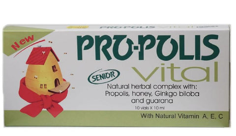 Buy Propolis Vital Senior Ampoule 10 PC Online - Kulud Pharmacy