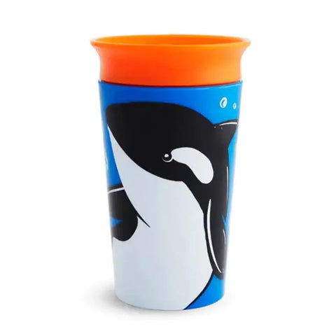 Munchkin - Miracle 360 Wildlove Sippy Cup 1Pc 9Oz - Orca