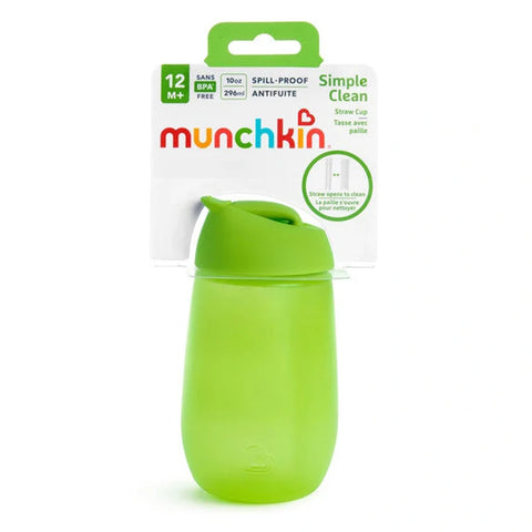 Munchkin - Simple Clean Straw Cup 10Oz (Green)