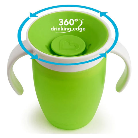 Munchkin - Miracle 360 Trainer Cup 7Oz (Green)