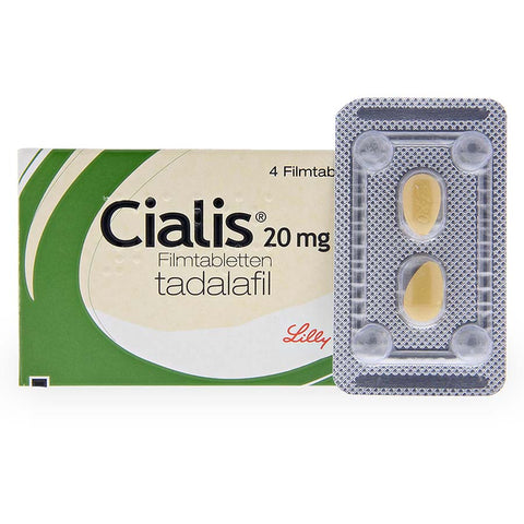 Cialis Tablet 20 Mg 4 PC