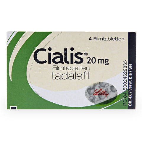 Cialis Tablet 20 Mg 4 PC