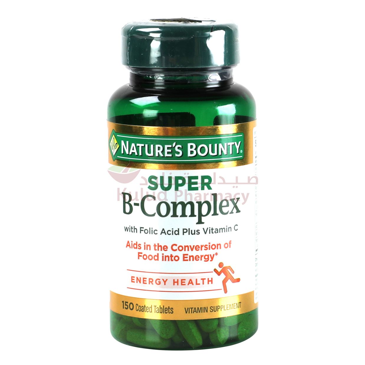 Nature's Bounty Bounty Vit B-Complex Super W Folic Acid And Vit.C Tablet 150 PC | B Vitamins Nature's Bounty Bounty Vit B-Complex Super W Folic Acid And Vit.C Tablet 150 PC | B Vitamins