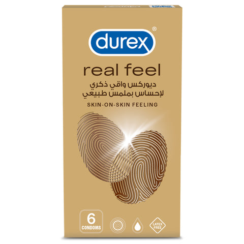 Durex Real Feel Condoms - 6s