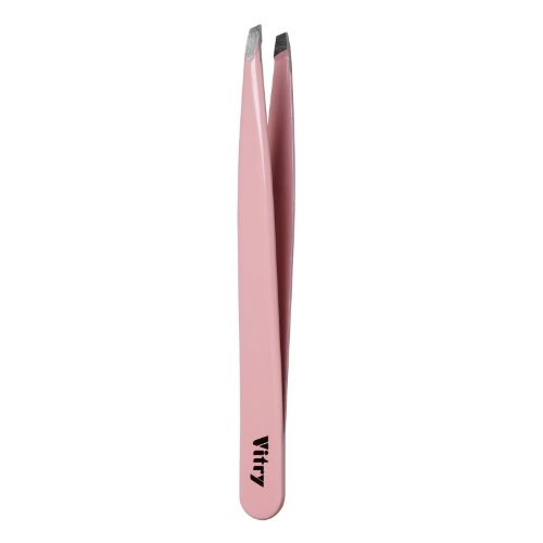 Vitry Coloured Slant Ends Assorted Tweezer 1 PC | Tweezers Vitry Coloured Slant Ends Assorted Tweezer 1 PC | Tweezers