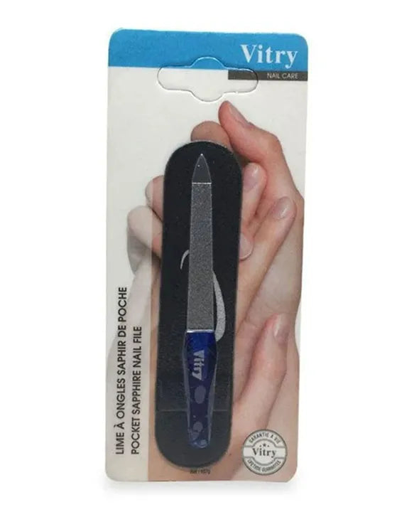 Vitry Sapphire Pocket Model 70 Nail File 1 PC | Clippers & Files Vitry Sapphire Pocket Model 70 Nail File 1 PC | Clippers & Files