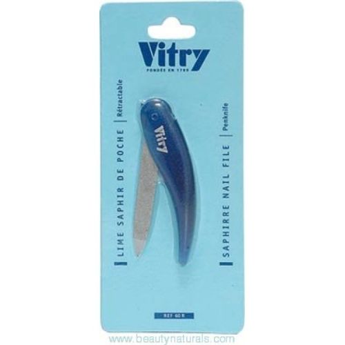 Vitry Pen Knife Sapphire Nail File 1 PC | Clippers & Files Vitry Pen Knife Sapphire Nail File 1 PC | Clippers & Files