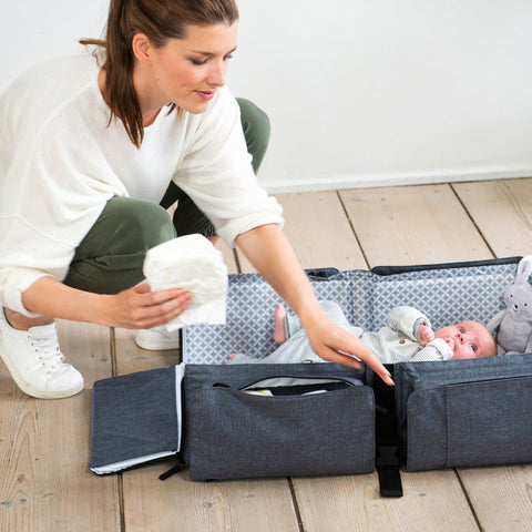 Doomoo Basics Baby Travel - Nursery Bag & Carrycot