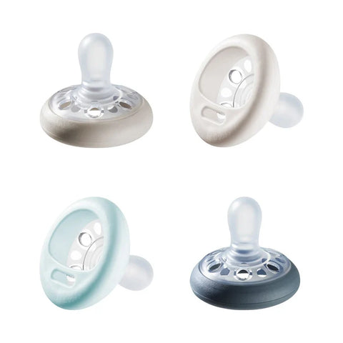 Tommee Tippee Breast-Like Pacifier 0-6M (Pack Of 4) - Boy