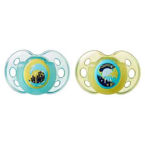 Tommee Tippee Night Time Soother, Pack Of 2, (18-36 Months)