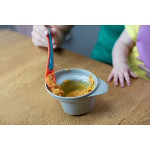 Tommee Tippee On The Go Feeding Bowl X 2, Lid And Spoon