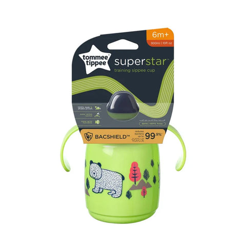 Tommee Tippee Superstar Sippee Trainer Sippy Cup 300Ml (Green)