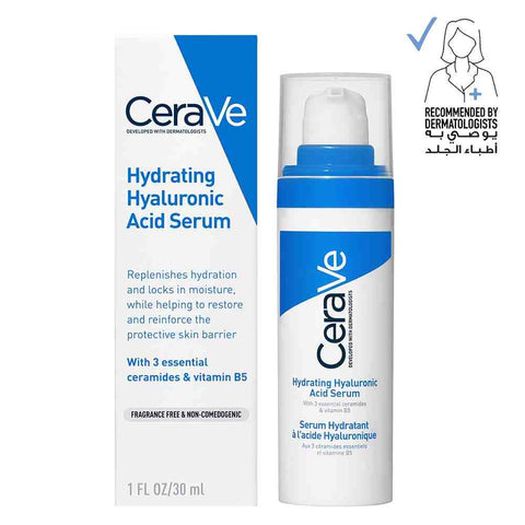 Cerave Hydrating Hyaluronic Acid Serum for Dry Skin 30ml