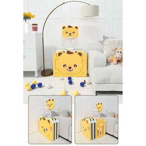 Kids Playpen (Yellow) - 163 X 163 X 65 Cm