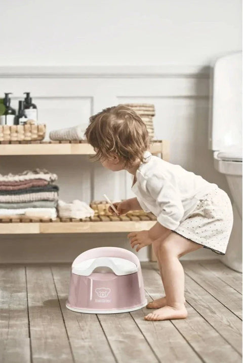 Babybjorn Potty Chair (Powder Pink/White)