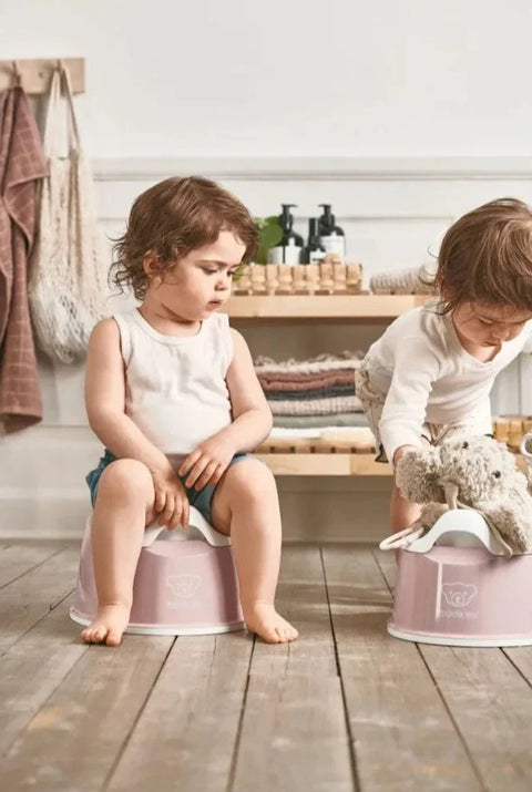 Babybjorn Potty Chair (Powder Pink/White)