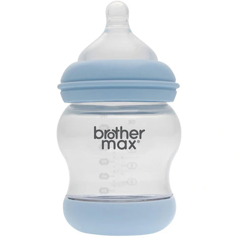 Brother Max - Pp Anti-Colic Feeding Bottle 160Ml/5Oz + S Teat (Blue)