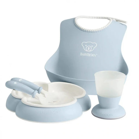 Babybjorn Baby Dinner Set (Powder Blue)