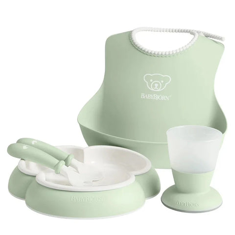 Babybjorn Baby Dinner Set (Powder Green)