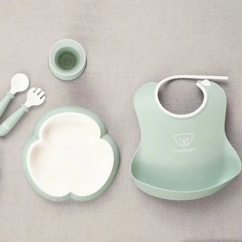 Babybjorn Baby Dinner Set (Powder Green)