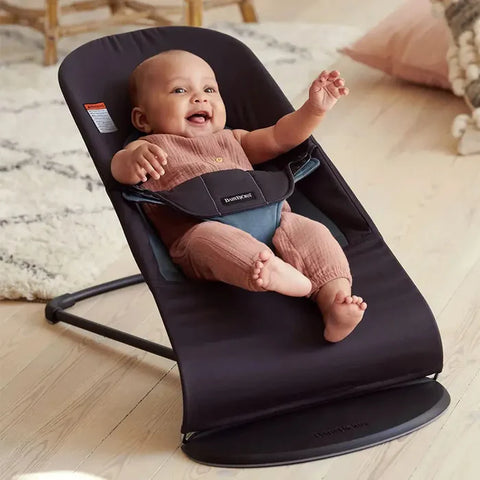 Babybjorn Bouncer Balance Soft Black/Dark Grey, Cotton